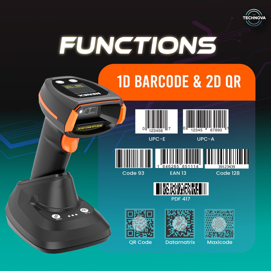 HENEX HC-4208 scanner